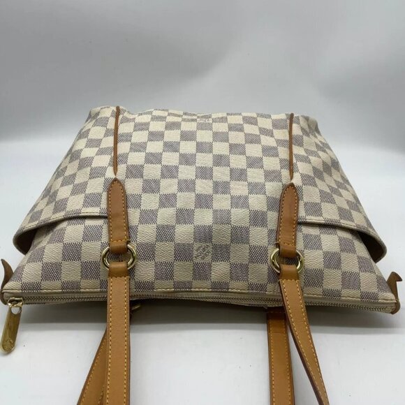 100% Authentic LOUIS VUITTON Damier Azur Totally PM Shoulder Bag - Picture 7 of 16